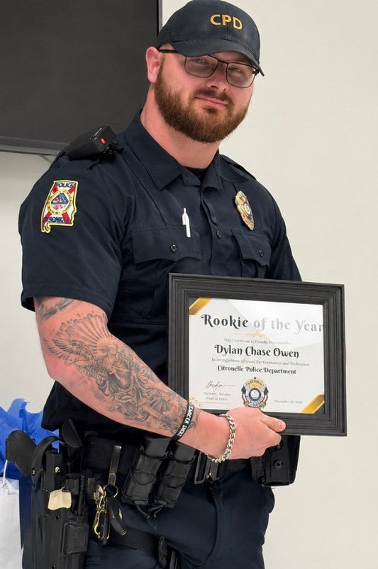 Officer Dylan Chase Owen - Citronelle Police Department - Alabama