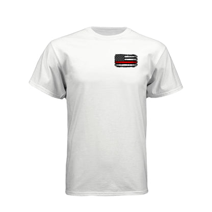 Firefighter Helmet & SCBA Mask Fire Rescue Shirt