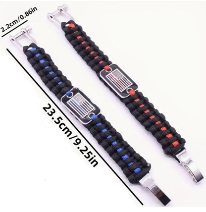 firefighter paracord bracelet