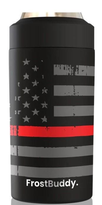 Frost buddy red line flag - firefighter themed