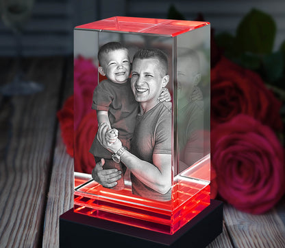 Red Skirt Keepsake 3D Engraved 