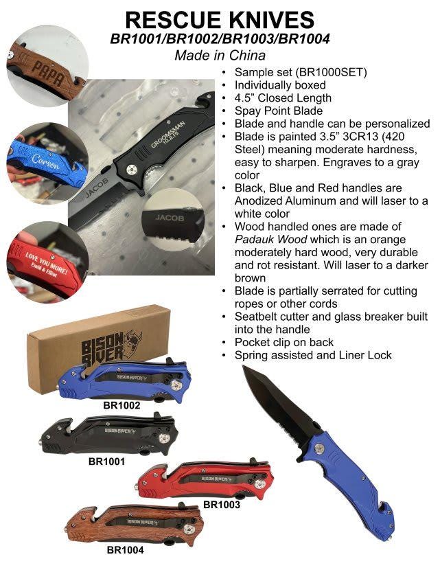 bison river knives specifications