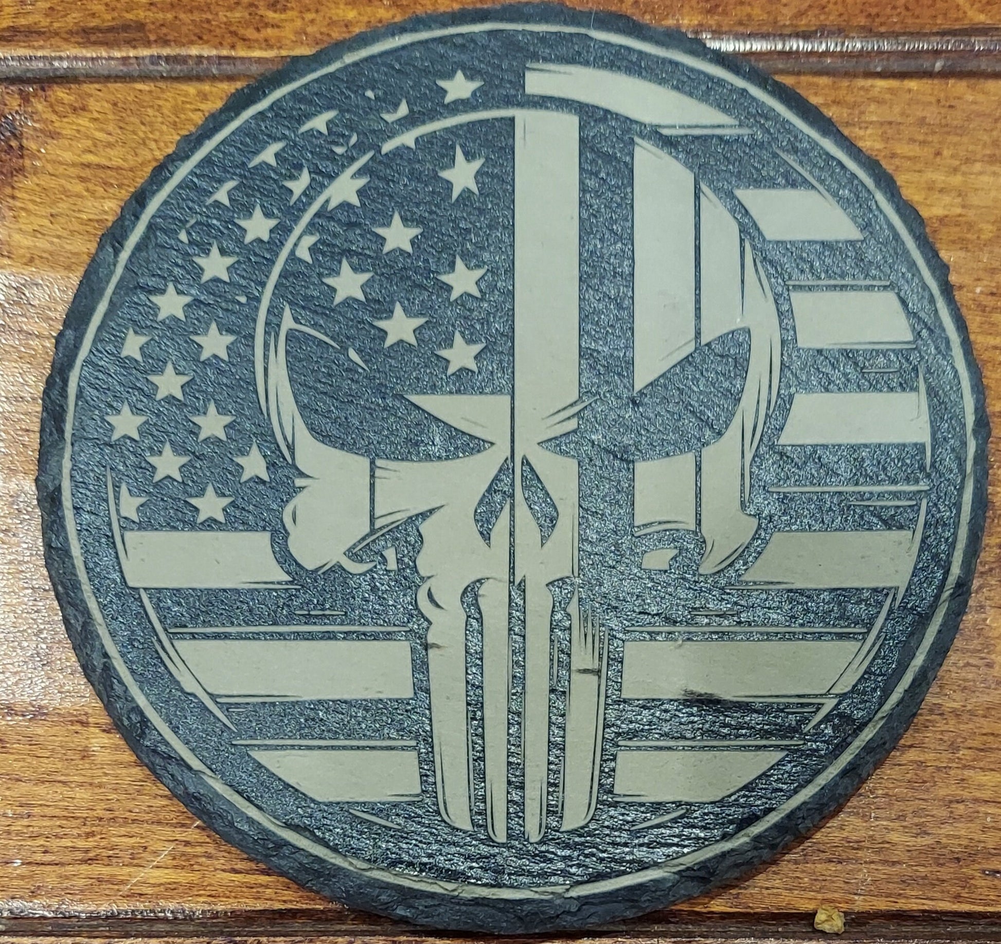 custom engraved 2nd amendment slate coasters 