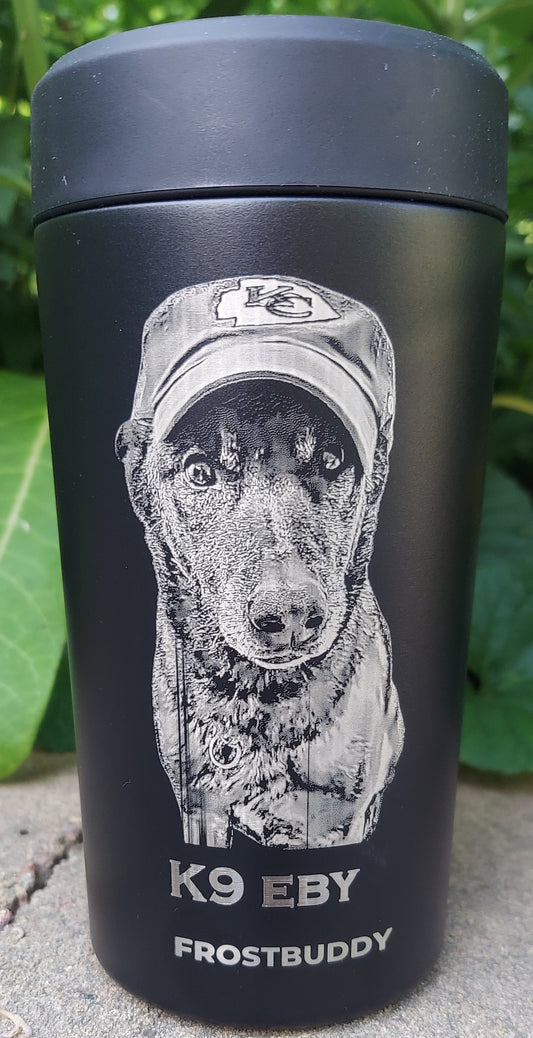 custom engraved frost buddy k9 image police law enforcement