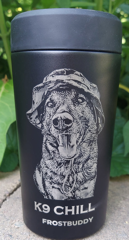 custom engraved frost buddy k9 image police law enforcement