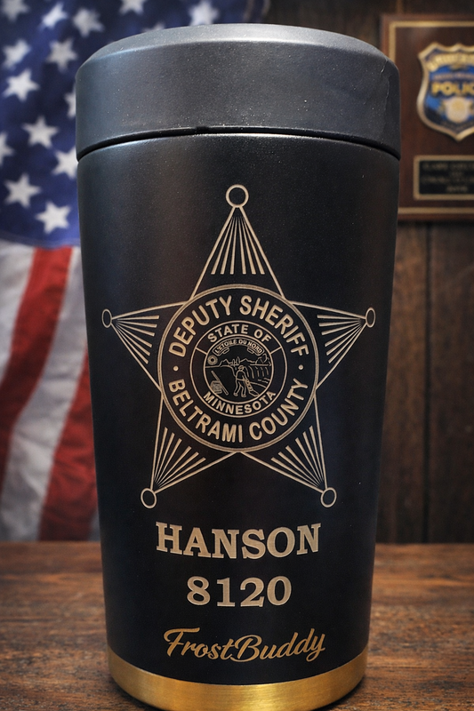 custom engraved frost buddy texas tea version beltrami county sheriffs office