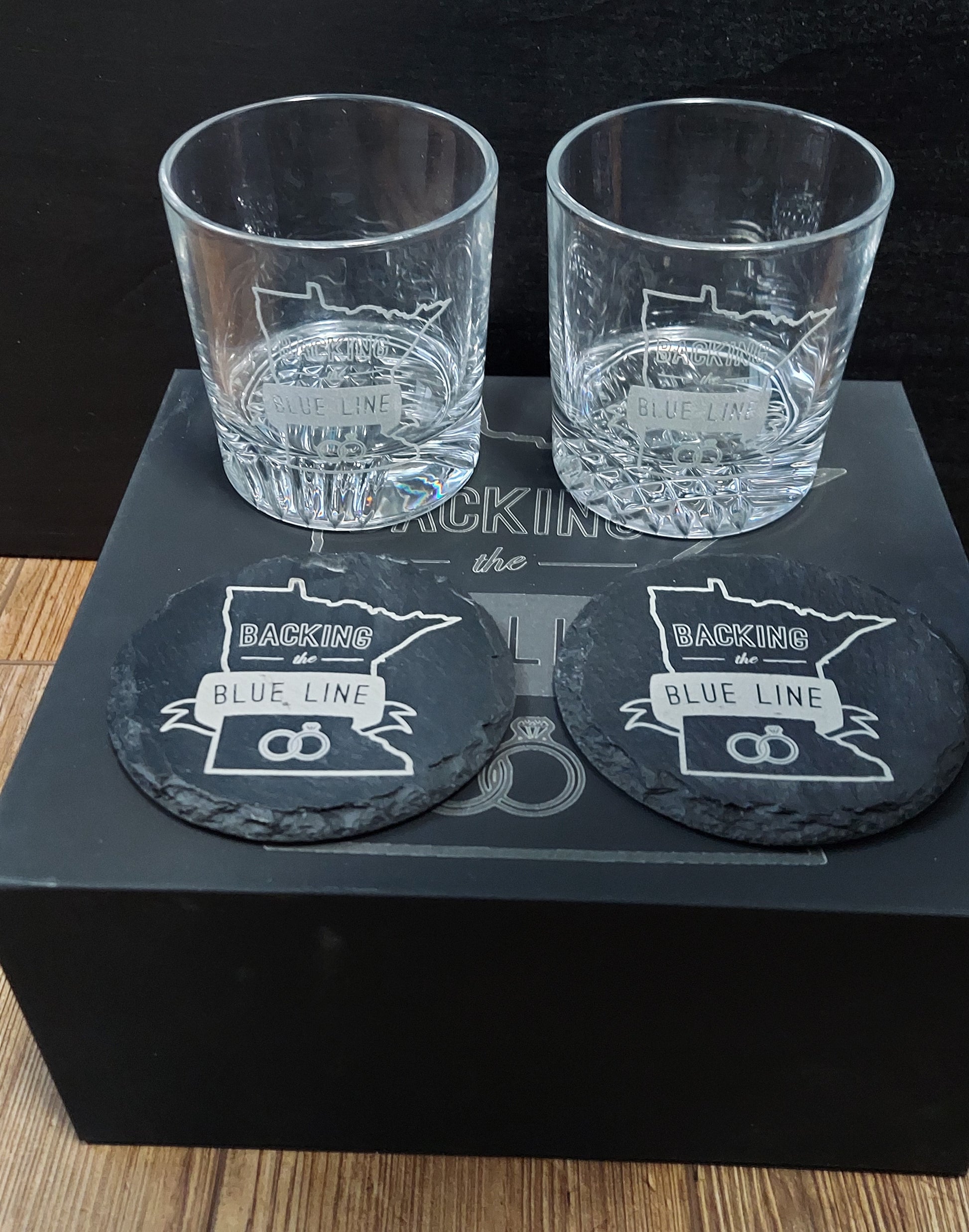custom engraved whiskey get set glasses stones coasters