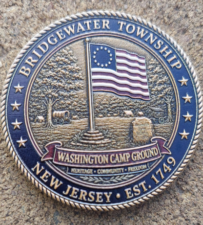 custom full color resin challenge coin bridgewater american 250 years 