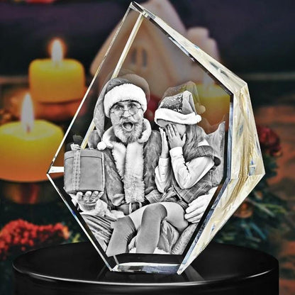 custom laser engraved 3d photo prestige keepsake