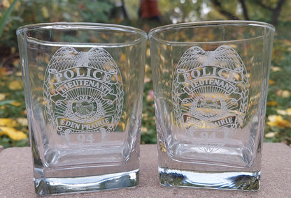 custom laser engraved whiskey glasses man cave
