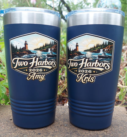 custom personalized polar camel tumblers uv resin printed full color