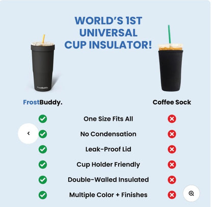 frost buddy to go buddy worlds first universal cup insulator
