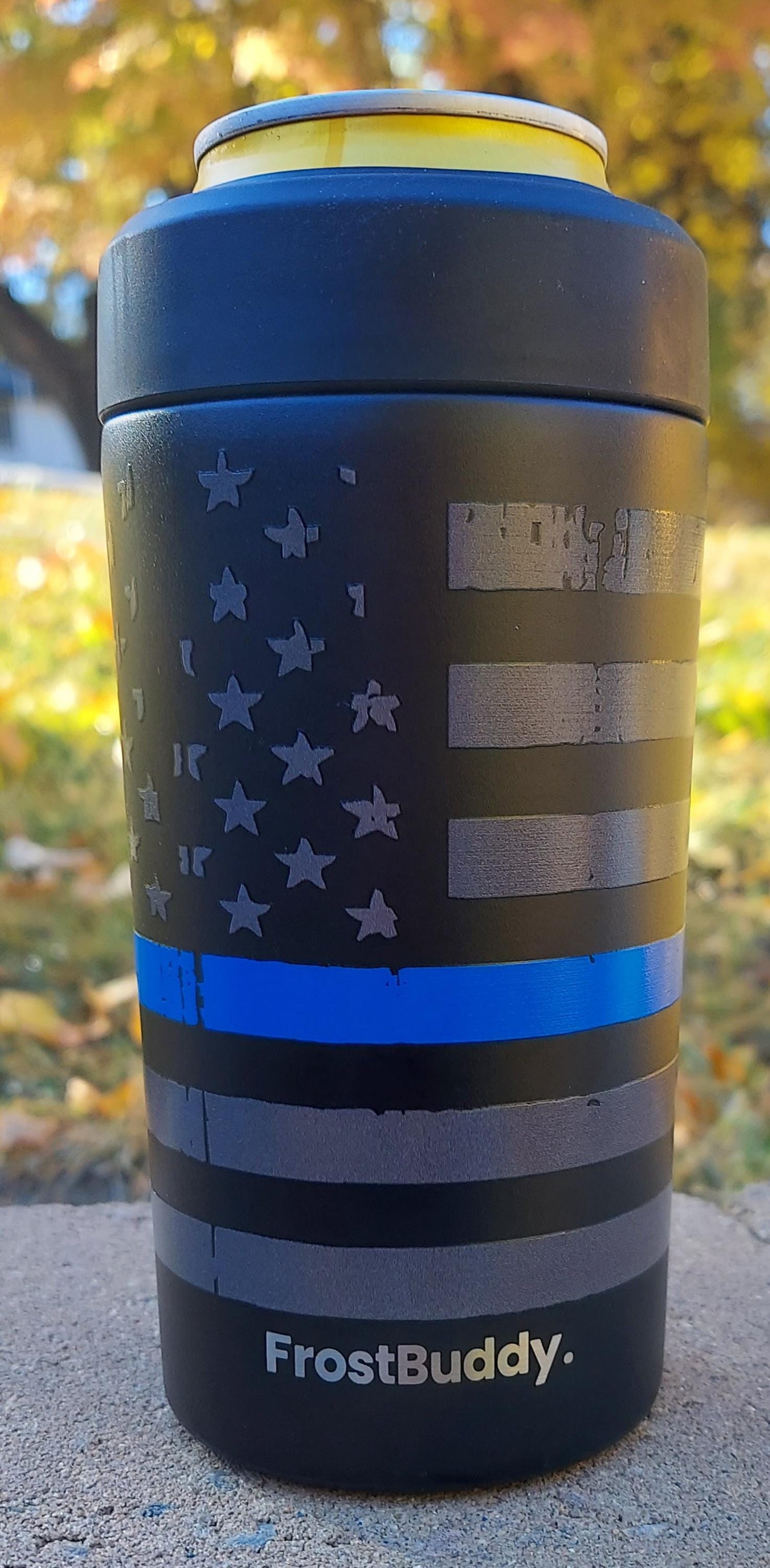 frost buddy universal 2.0 blue line flag