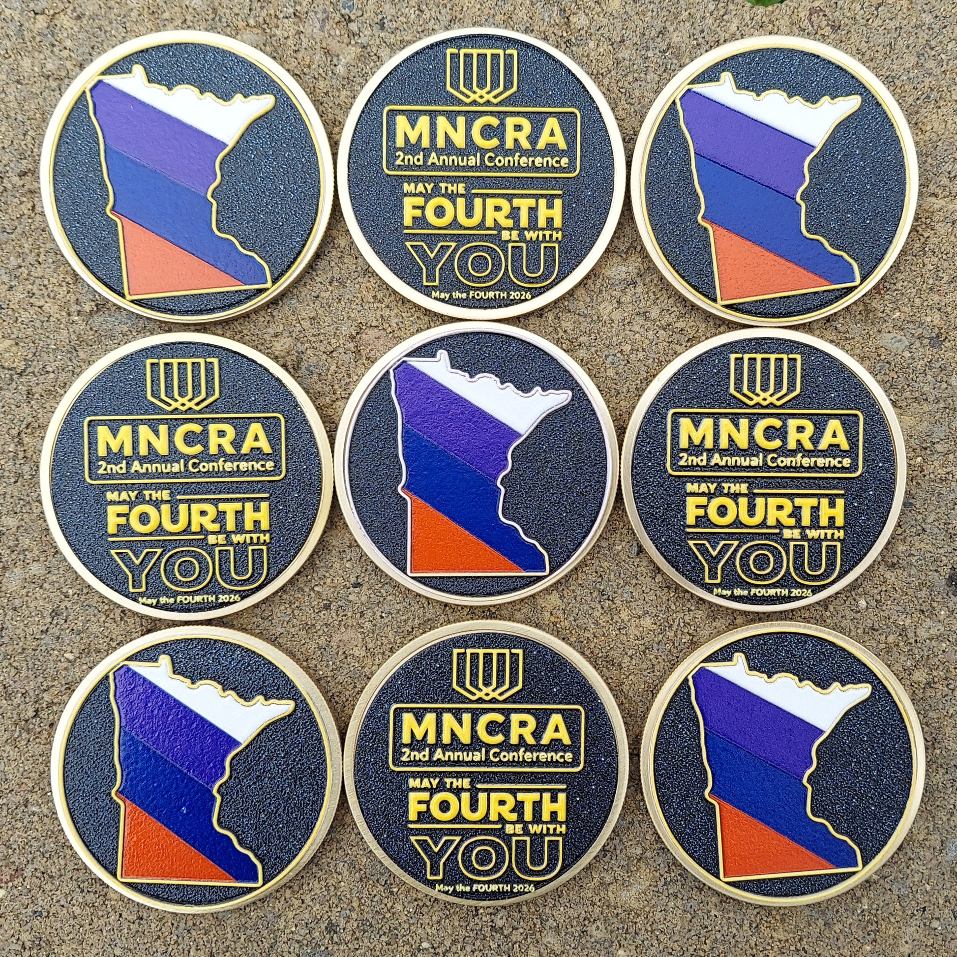 full color resin challenge coins minnesota co-responder alliance
