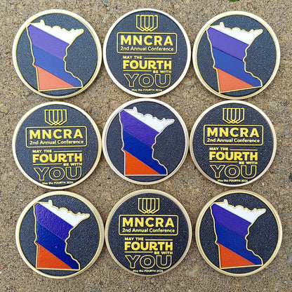 full color resin challenge coins minnesota co-responder alliance