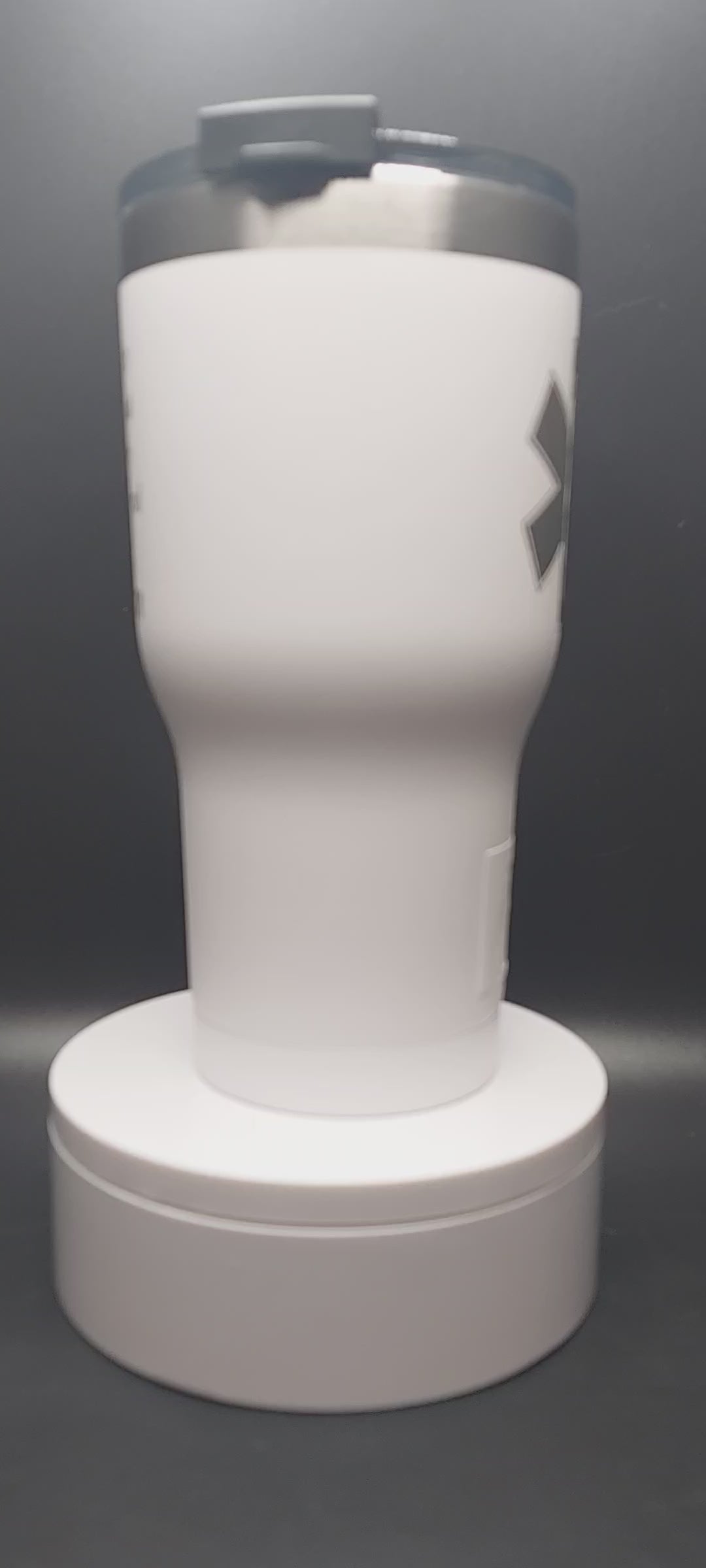 custom laser engraved paramedic emt tumbler