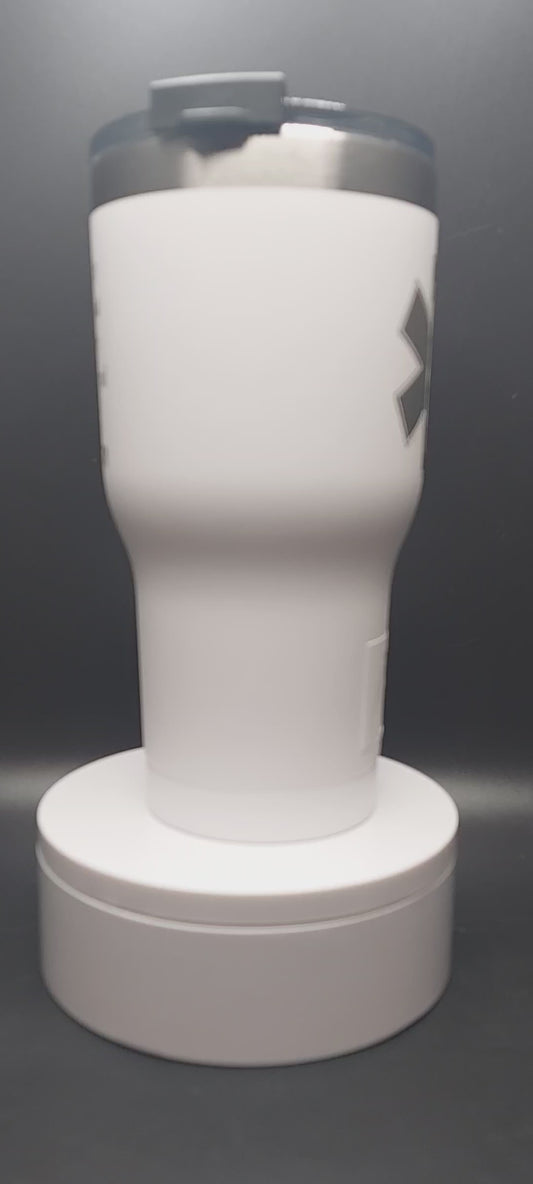 custom laser engraved paramedic emt tumbler
