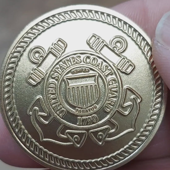 custom laser engraved us military challenge coin