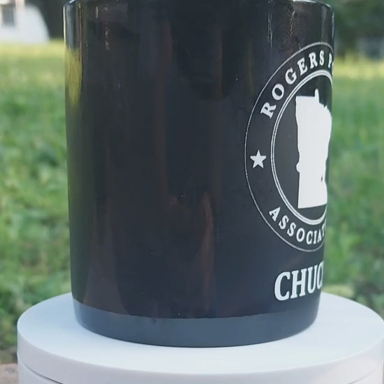 custom laser engraved ceramic coffee mug