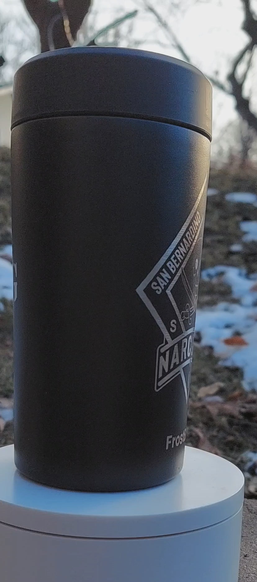 custom engraved frost buddy universal 2.0 black
