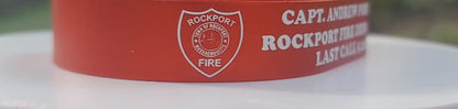 Memorial Bracelet Firefighter, Fireman, Fire Maltese, First Responder, Fire Department, End of Watch, EOW, LODD, Laser Engraved